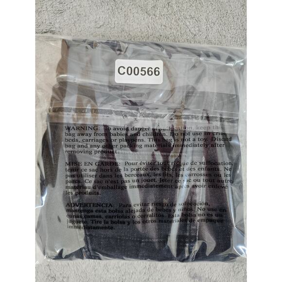 Aeropostale Slim Premium Air Jean Size 29/30 Washed Black Stretch Denim Skinny - Picture 14 of 14